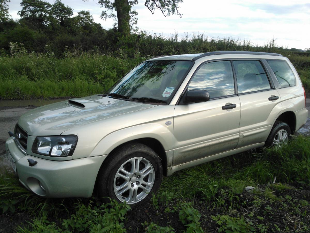Standard exhaust for pre-facelift Forester 2.5XT (SG)??