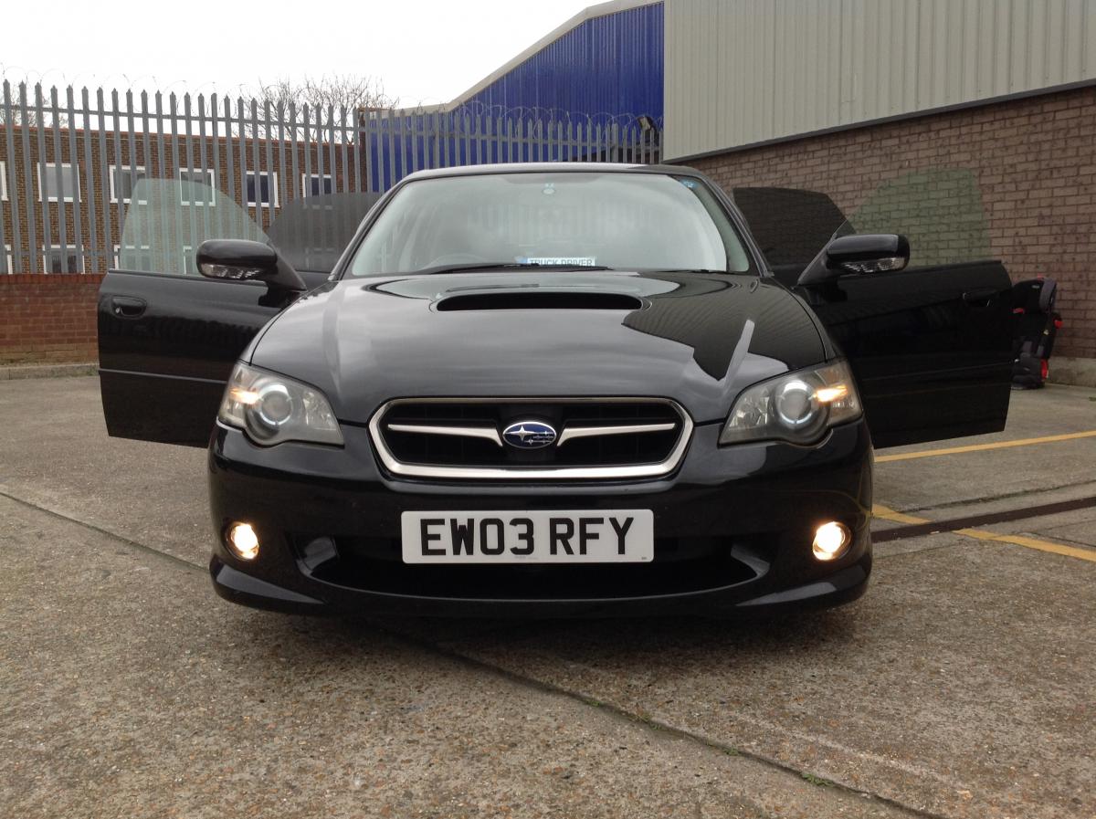 2003 TWIN SCROLL TURBO LEGACY 5 speed Manual 4 door Saloon