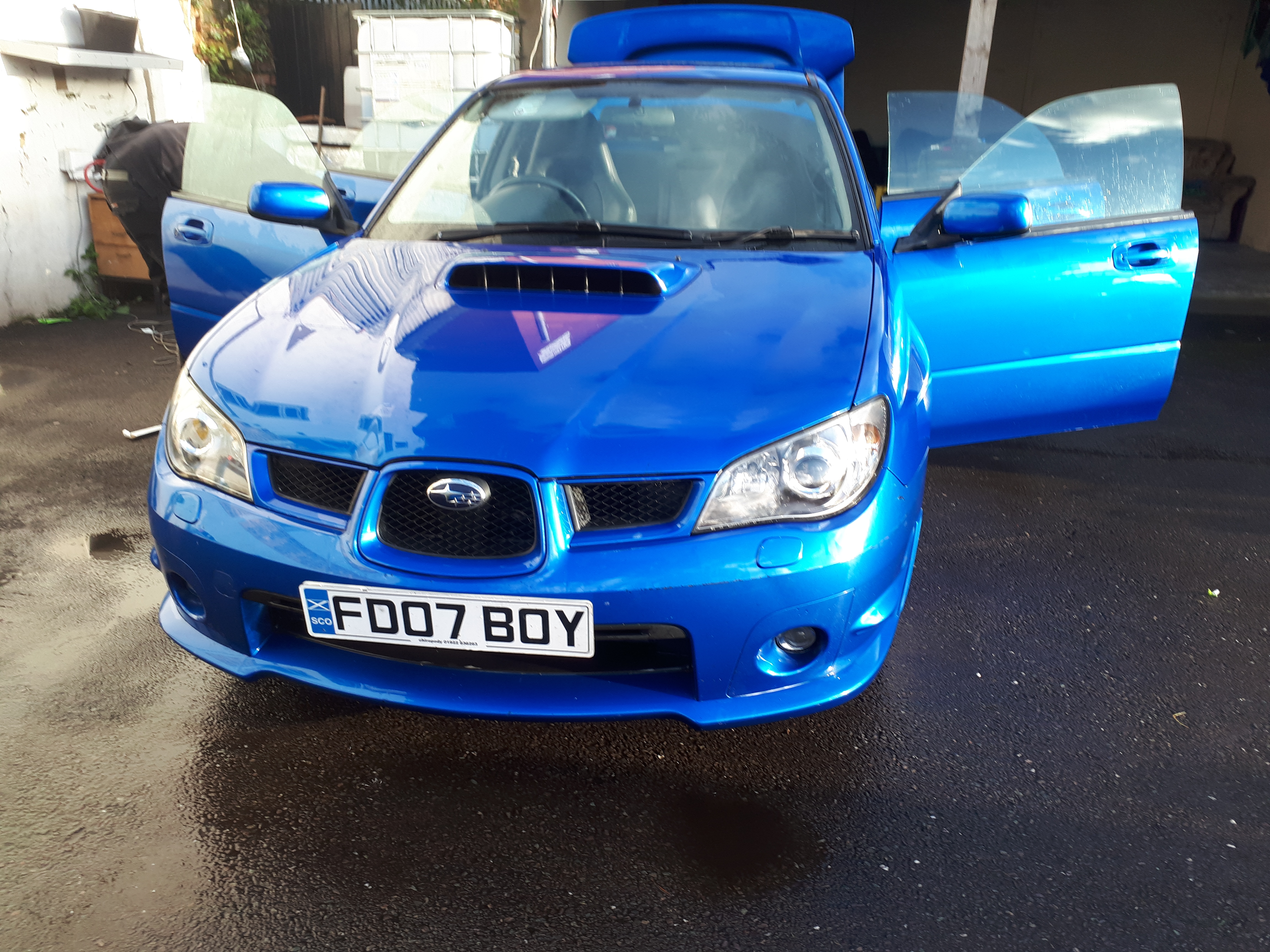 Imprezza sti wrx prodrive in modified 8500