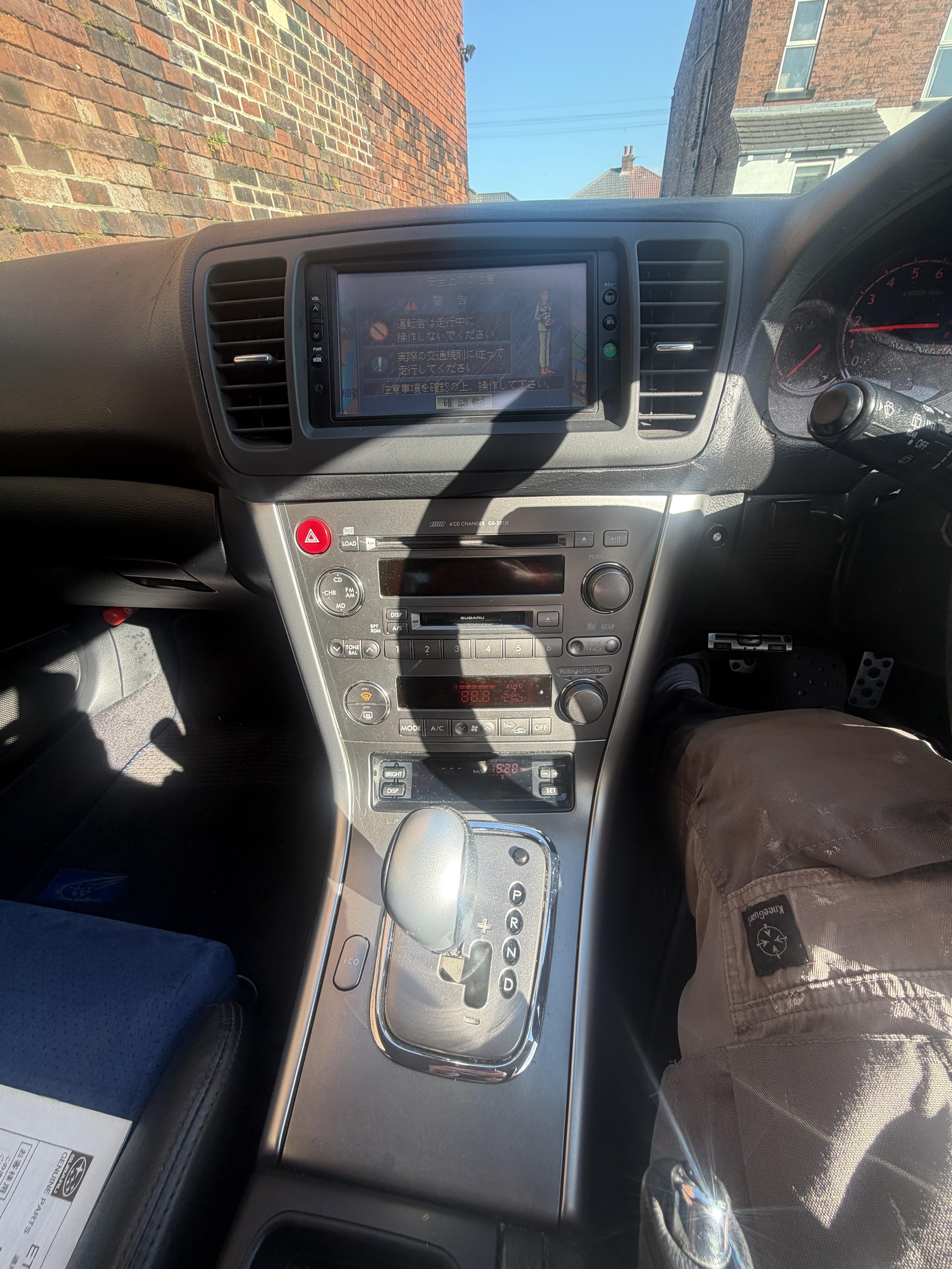 CarPlay unit in an 04 legacy